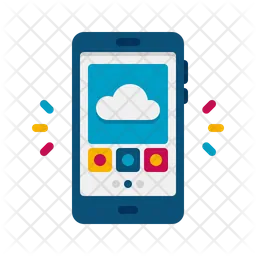 Cloud Application  Icon