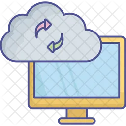 Cloud Application Update  Icon