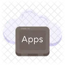 Cloud Apps Cloud Application Cloud Technology Icon
