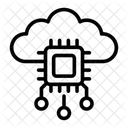 Cloud-Architektur  Symbol