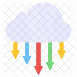 Cloud Arrows  Icon