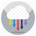 Cloud Arrows  Icon