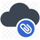 Cloud attachment  Icon