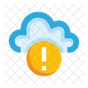 Cloud Attention  Icon