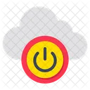 Cloud-Ausschalten  Symbol