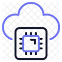 Cloud Automation Technology Network Icon