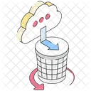 Cloud Backup Import Cloud Service Icon