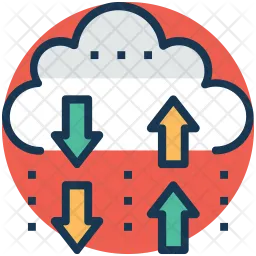 Cloud backup  Icon