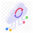 Cloud Backup Cloud Sync Cloud Refresh Icon