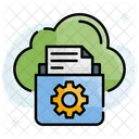 Cloud Syncing Cloud Backup Icon