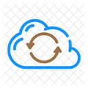 Cloud Backup  Symbol