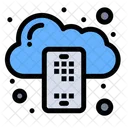 Backup Cloud Mobile Icon