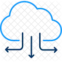 Cloud Backup Cloud Computing Cloud Storage Icône