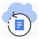 Cloud Backup Recovery Icon