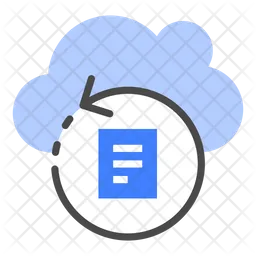 Cloud Backup  Icon