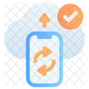 Cloud Backup Update Server Icon