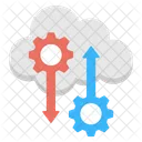 Cloud Based Backup Icon