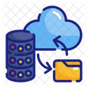 Cloud Backup Saas Software As A Service Icon