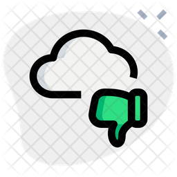 Cloud Bad Icon