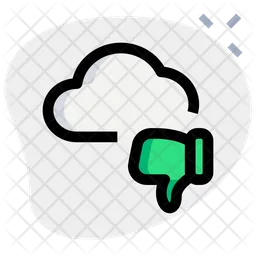 Cloud Bad  Icon