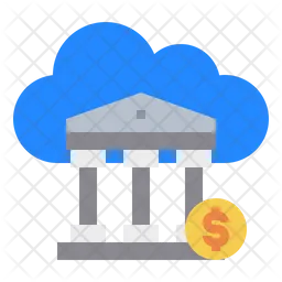 Cloud Bank  Icon