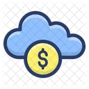 Cloud Banking Cloud Computing Cloud Technology Icon