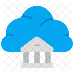 Cloud Banking  Icon