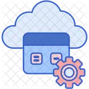 Cloud Based Application  Icon