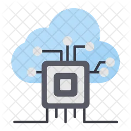 Cloud Based Architecture  Icon