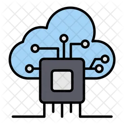Cloud Based Architecture  Icon