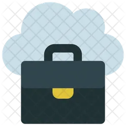 Cloud Based Business  Icon