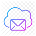 Cloud Data Email Icon