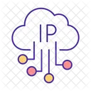 Cloud based IP network  Icon