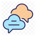 Cloud Chat Conversation Icon