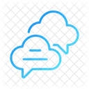 Cloud Chat Conversation Icon