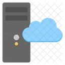Cloud Based Server  Icon