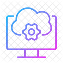 Cloud based software  Icon