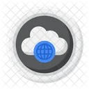 Cloud-basierte Anwendung  Symbol