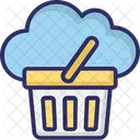 Cloud Basket  Icon