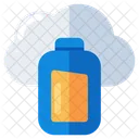 Cloud Battery  Icon