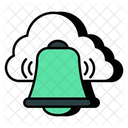 Cloud Bell  Icon