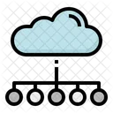 Cloud Benutzer Konten Clients Symbol