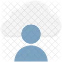 Cloud Benutzer Cloud Computing Speicher Cloud Symbol