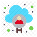 Cloud-Benutzer  Icon