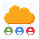 Cloud-Benutzer  Icon