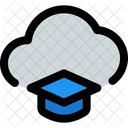 Cloud-Bildung  Symbol