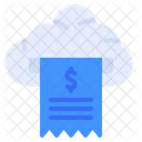 Cloud Bill  Icon