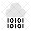 Cloud Binary Code  Icon