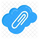 Cloud Binding Clip  Icon