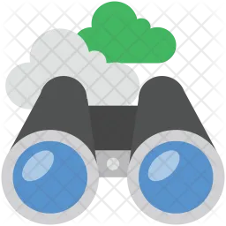 Cloud Binocular  Icon